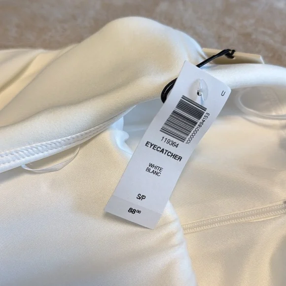 Aritzia Off-Shoulder White Top - Picture 3 of 3